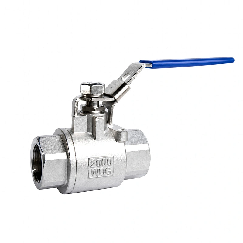 2PC Ball Valve 2000WOG dengan Peranti Mengunci 2PC Ball Valve 2000WOG dengan Peranti Mengunci